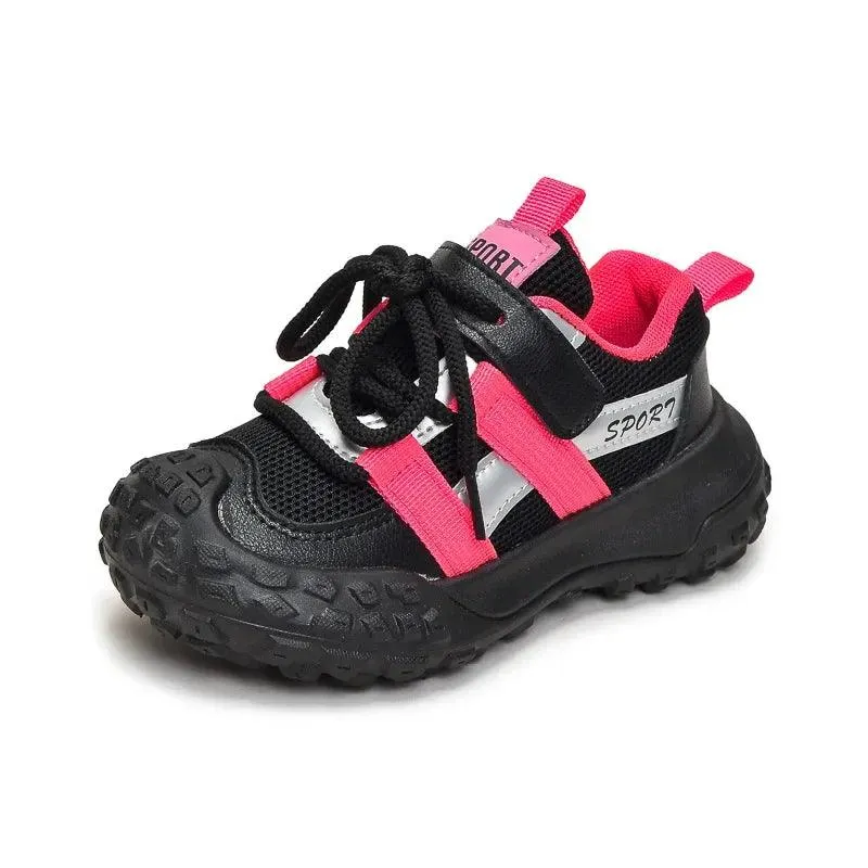 Children's Casual Shoes - Candy Color Breathable Sneakers - TSS288