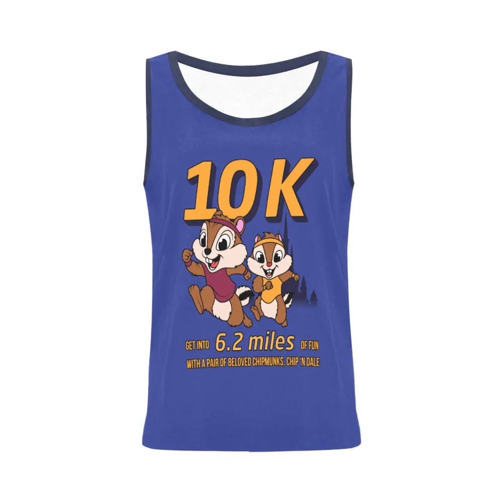 Chip And Dale 10K Athletic Tank Top for Women