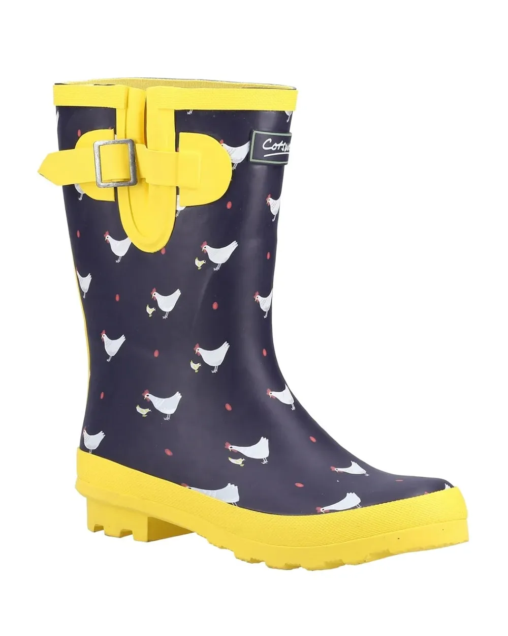 Cotswold Womens Farmyard Mid Wellington Boots