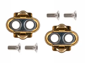 Crank Brothers Zero Float Cleats - Brass