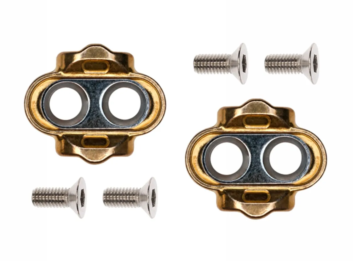 Crank Brothers Zero Float Cleats - Brass