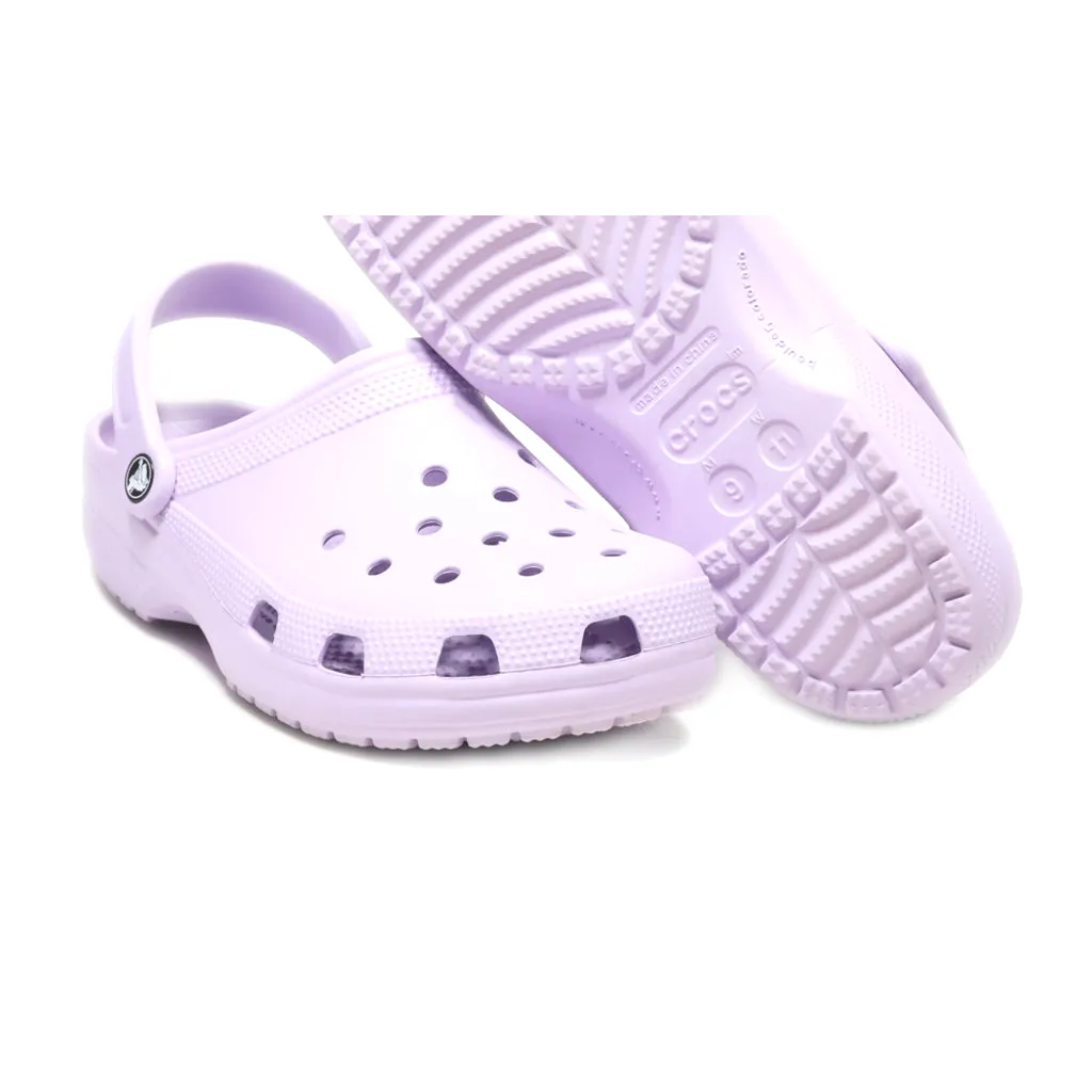 Crocs Classic Clog Clogs Rubber Purple Colour For Men