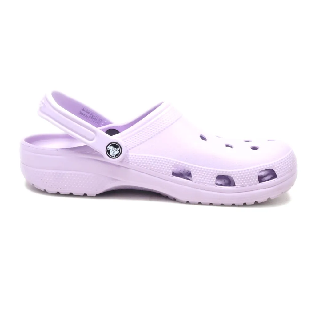 Crocs Classic Clog Clogs Rubber Purple Colour For Men