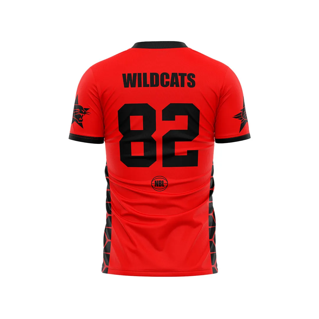 Cut   Sew Gridion T-Shirt - WILDCATS 82