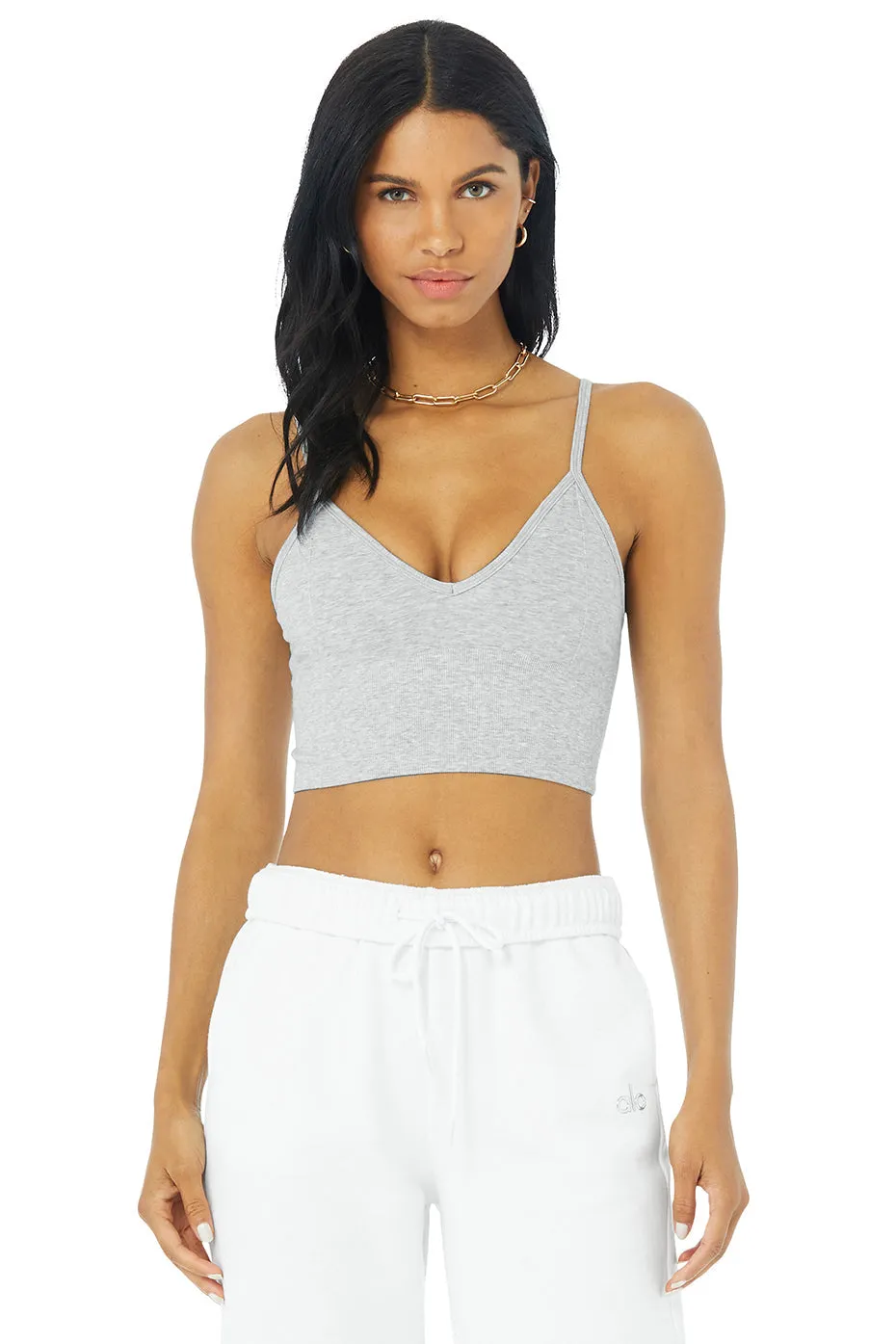 Delight Bralette - Athletic Heather Grey