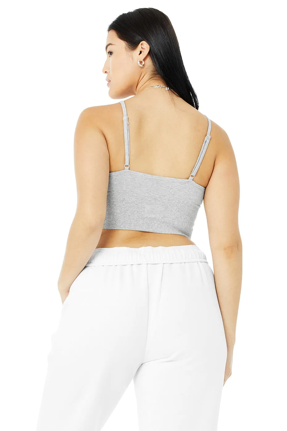 Delight Bralette - Athletic Heather Grey