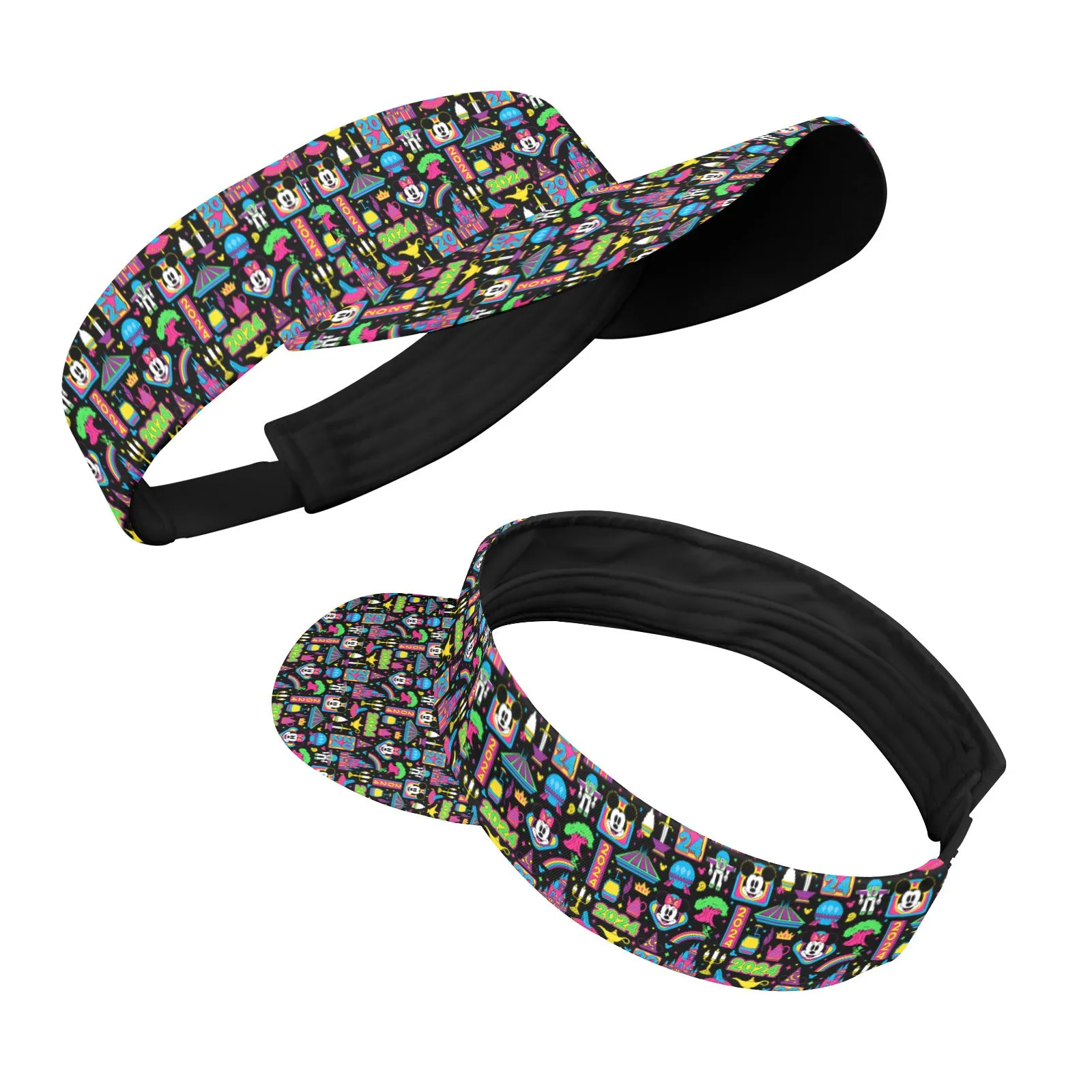 Disney 2024 Dark Athletic Visor