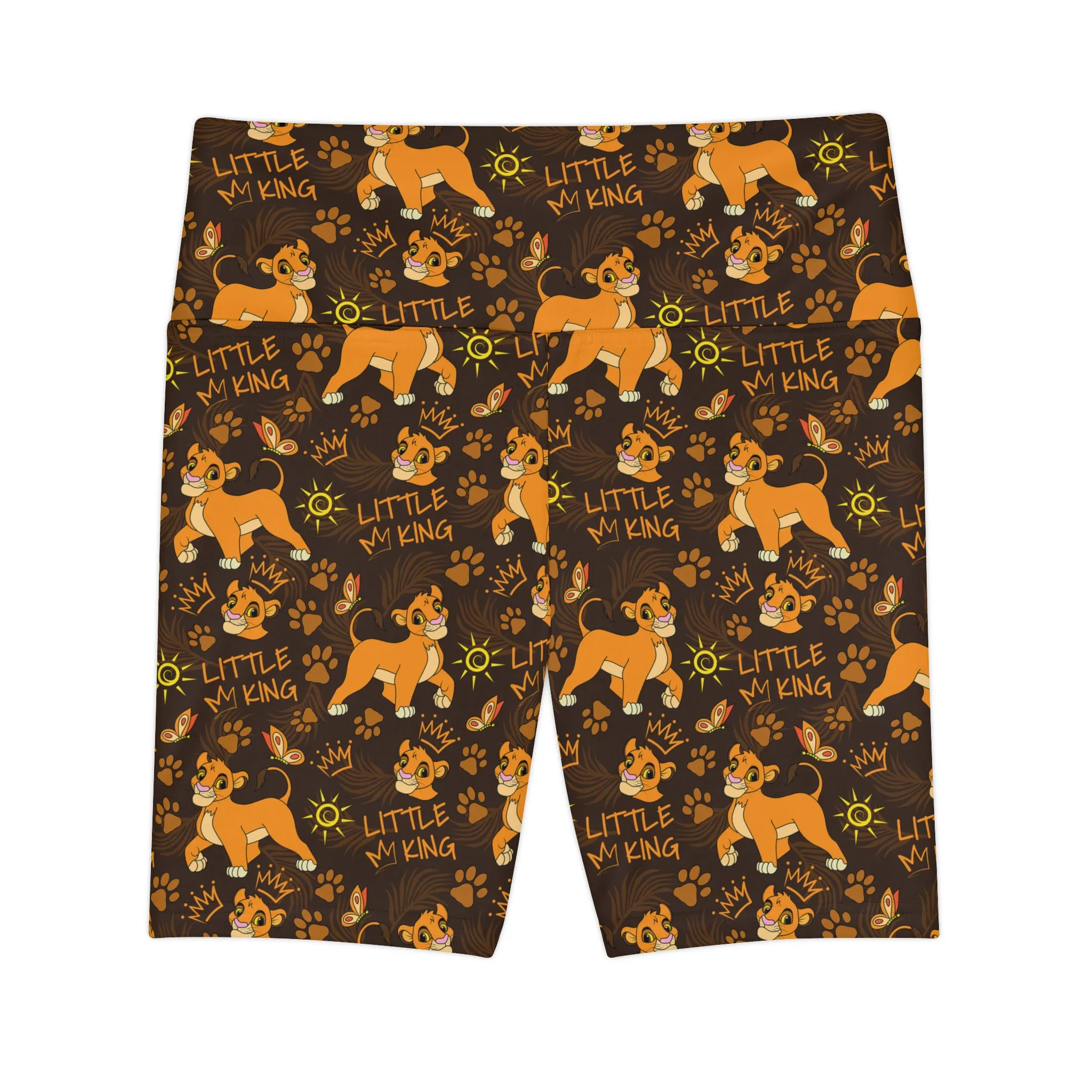 Disney Lion King Little King Women's Athletic Workout Shorts