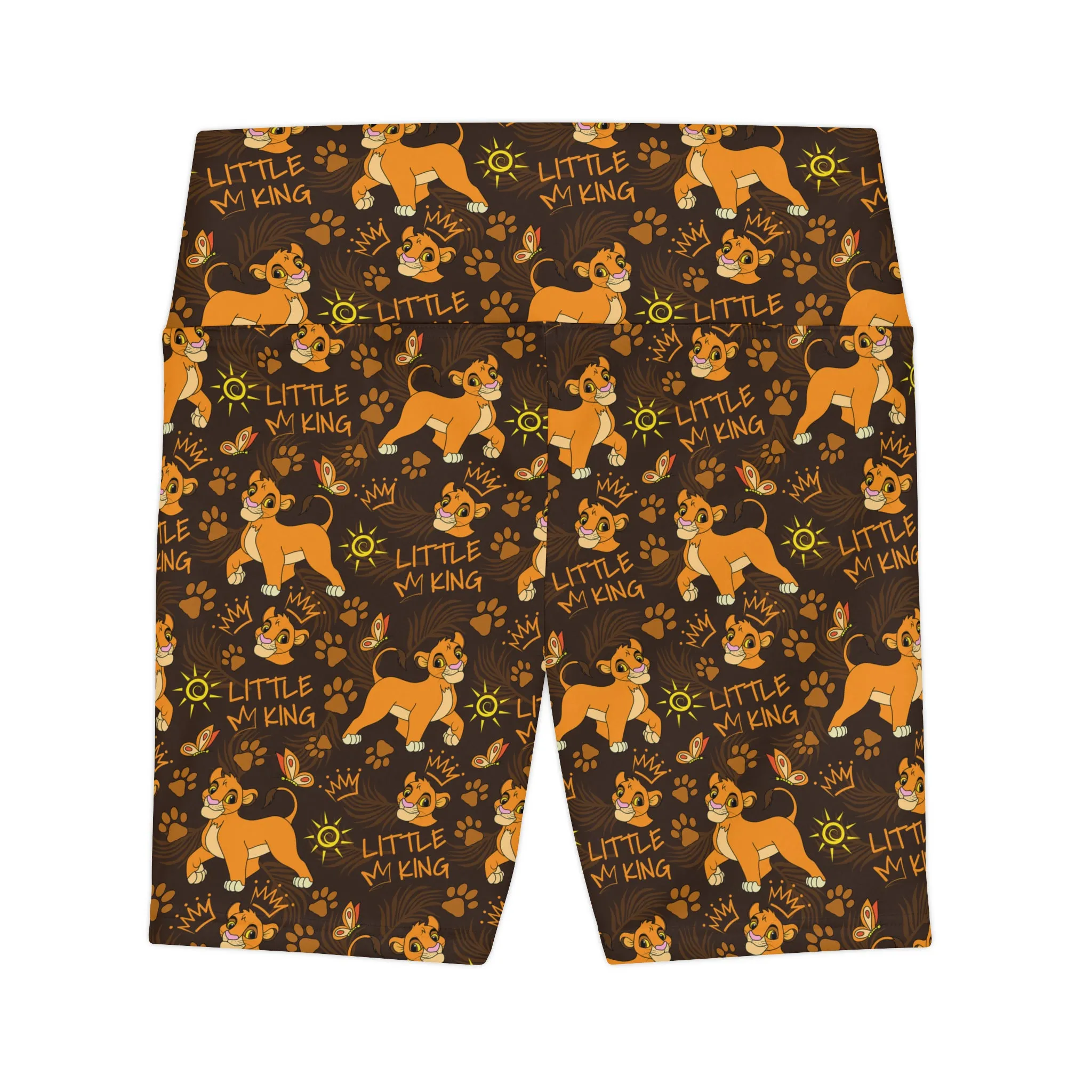 Disney Lion King Little King Women's Athletic Workout Shorts