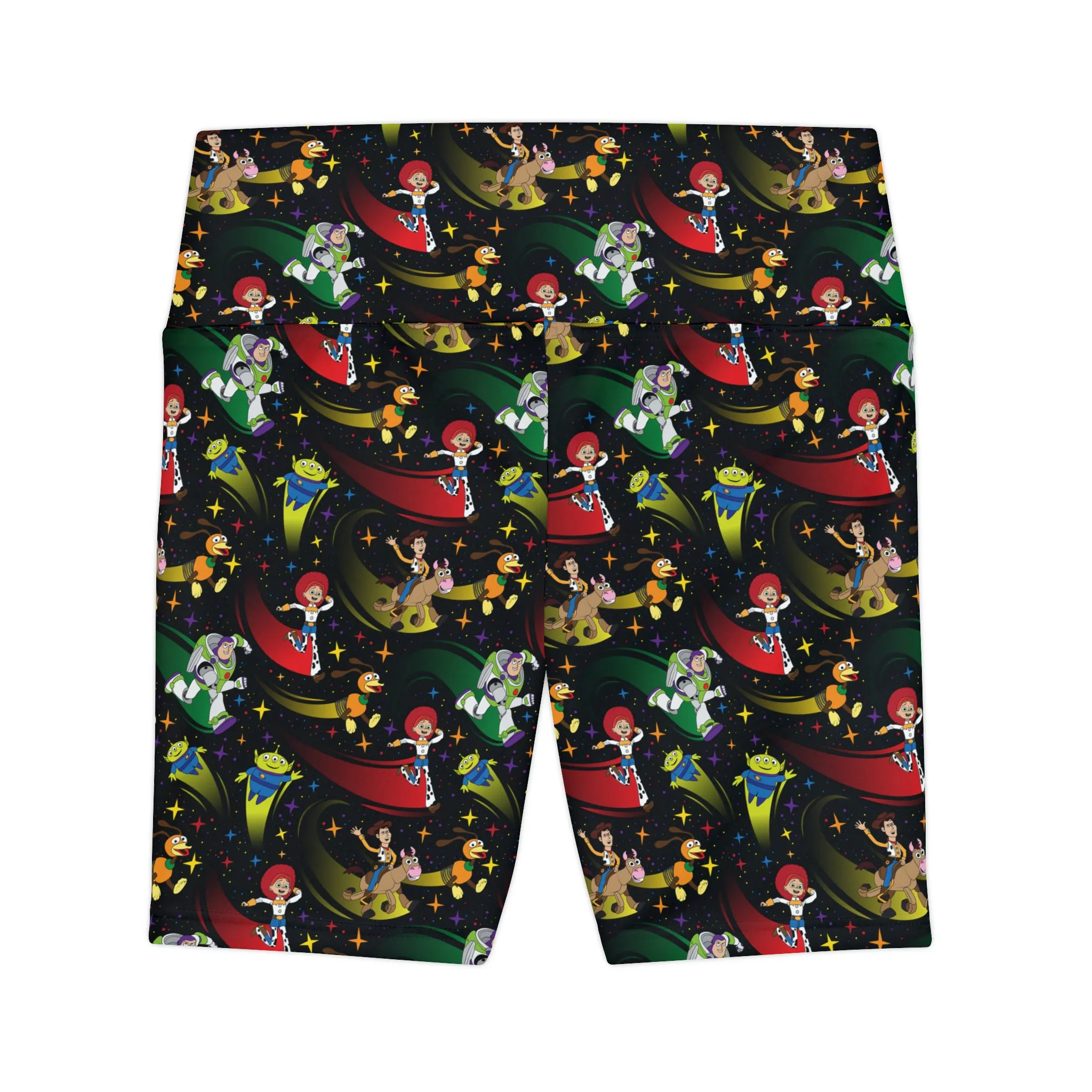 Disney Toy Story Roundup Friends Women's Athletic Workout Shorts