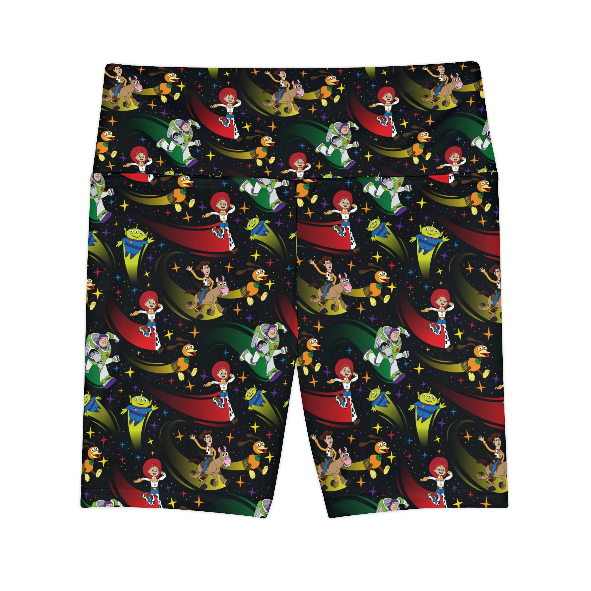 Disney Toy Story Roundup Friends Women's Athletic Workout Shorts