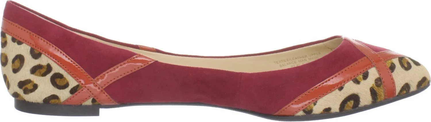 Enzo Angiolini Seylia Flat,Red Multi (Women)