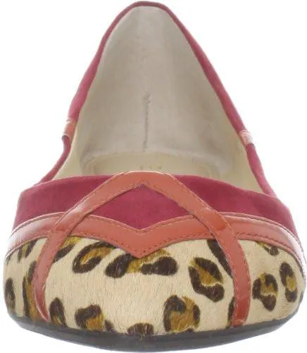 Enzo Angiolini Seylia Flat,Red Multi (Women)