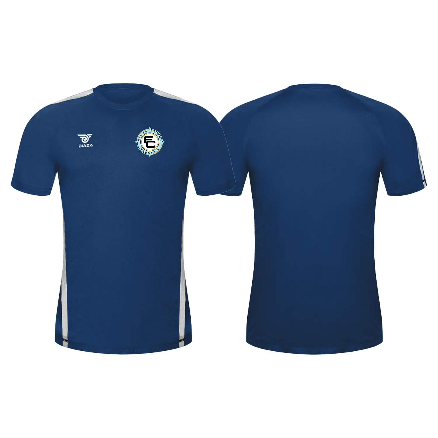 First Coast Athletic City Training Jersey Royal-Blue White