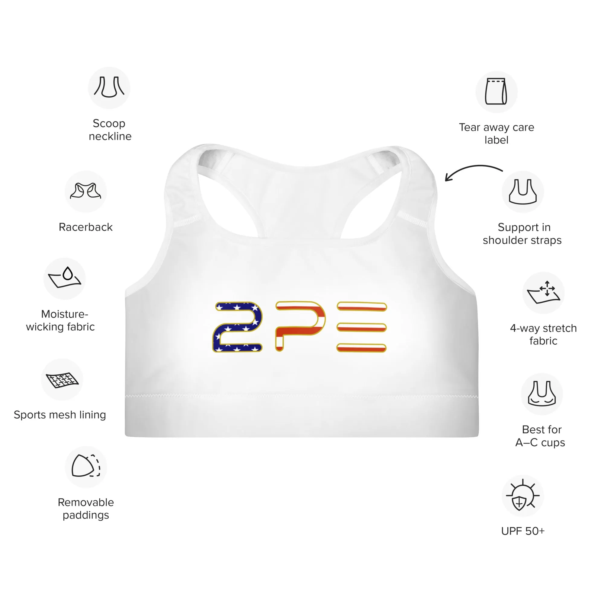 First Responder Gratitude Sports Bra