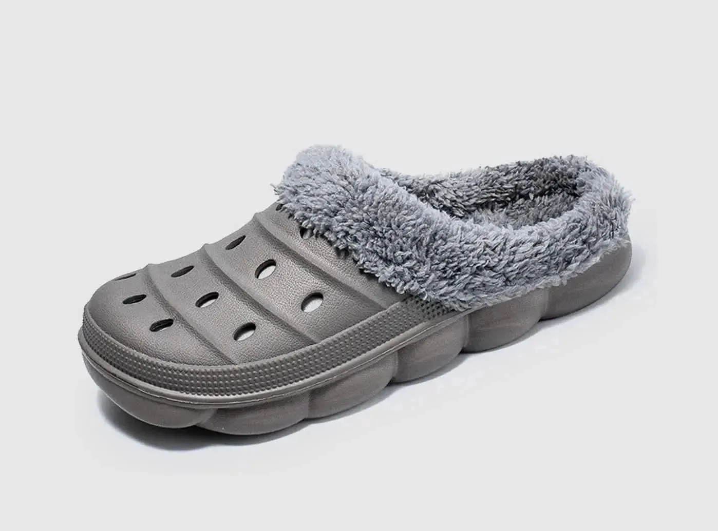 FitVille Women's Fur-lined Garden Clogs