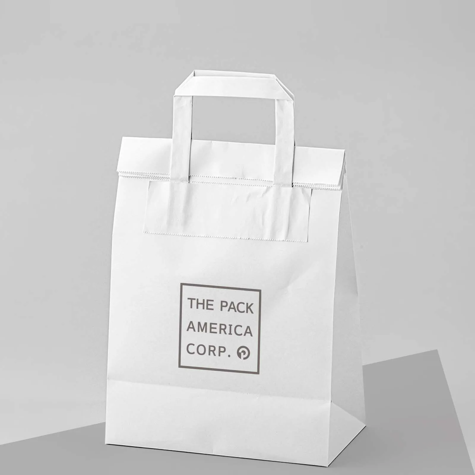 Flat Paper Handle Bag