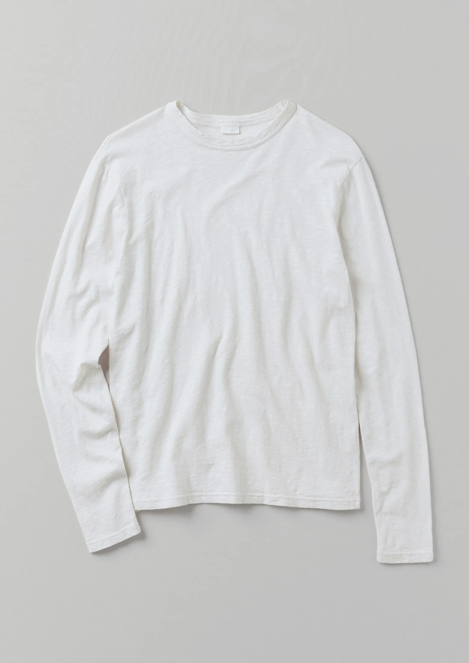 Frank Cotton Long Sleeve Tee | Chalk