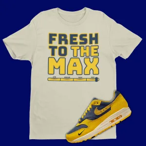 Fresh To The Max Air Max 1 CO.JP Michigan Matching T-Shirt