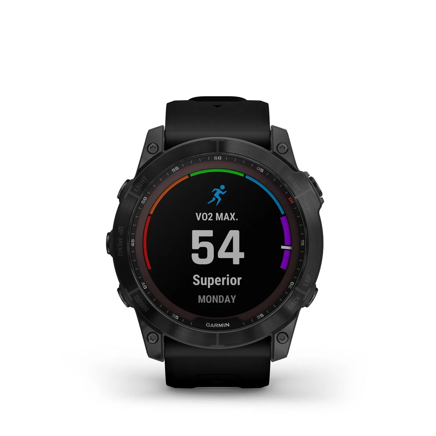 Garmin Fenix 7X Sapphire Solar Black DLC Titanium with Black Band