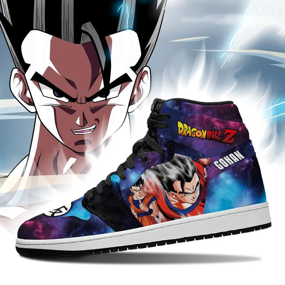 Gohan Sneakers Galaxy Custom Anime Dragon Ball Shoes