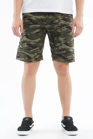 Guys Ribbed Fleece Shorts