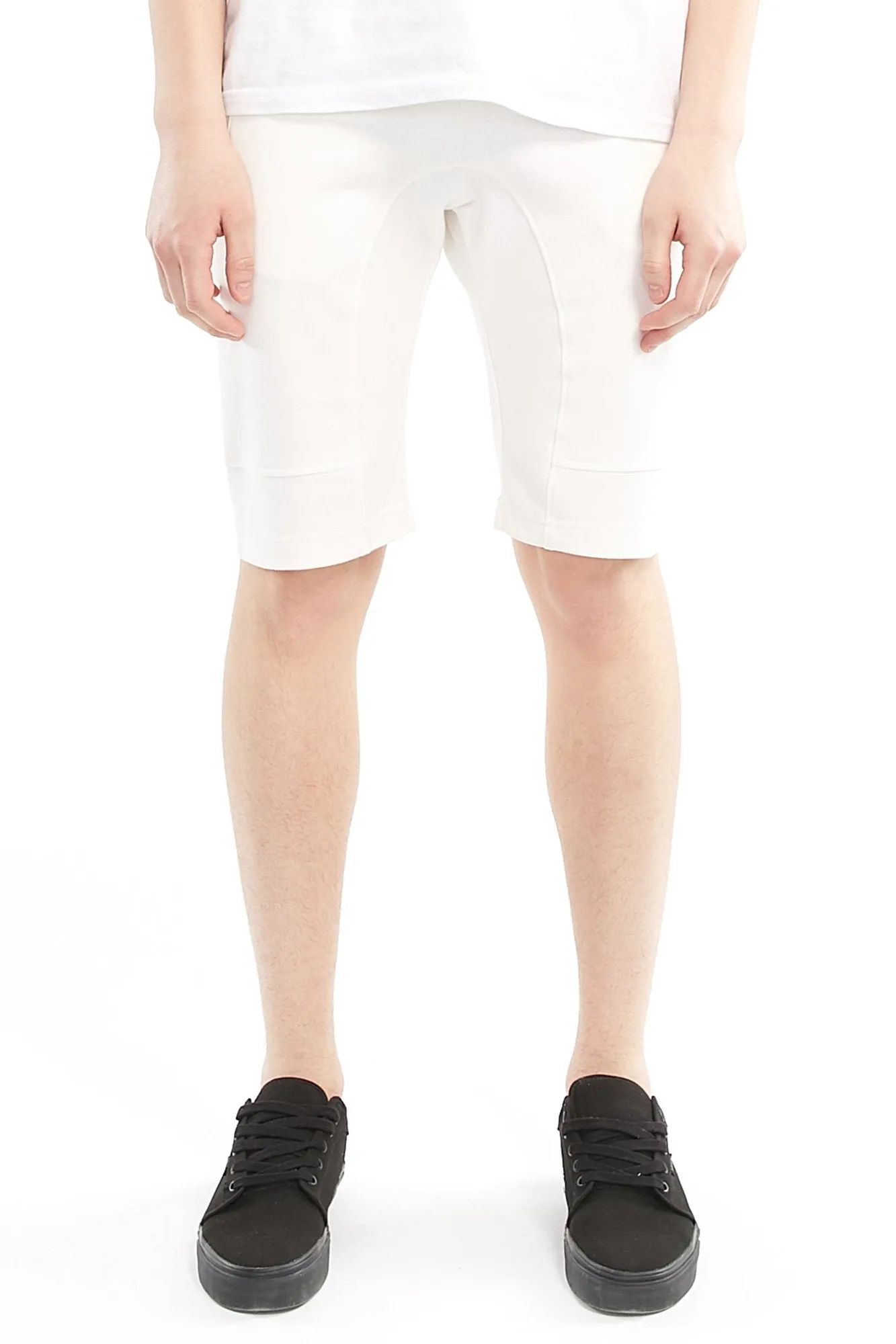 Guys Zipper Detail Pocket Drawstring Short