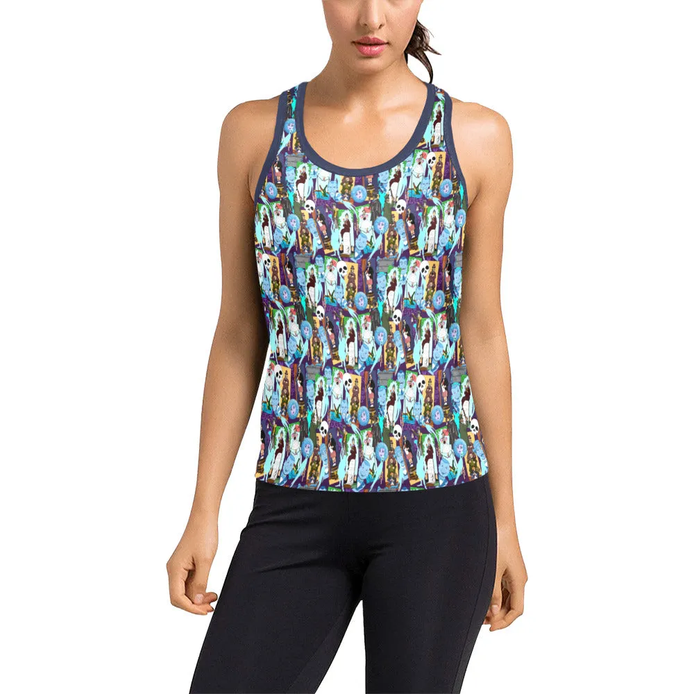 Haunted Mansion Favorites Women's Racerback Tank Top