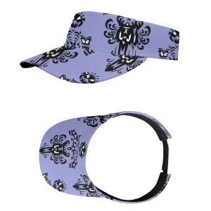 Haunted Mansion Wallpaper Athletic Visor