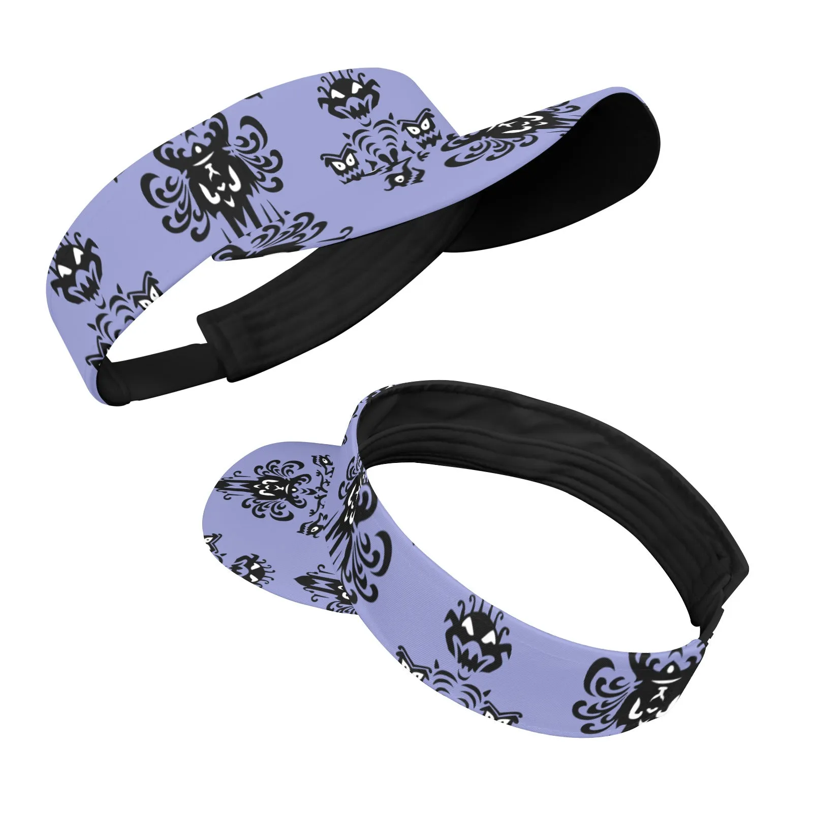 Haunted Mansion Wallpaper Athletic Visor