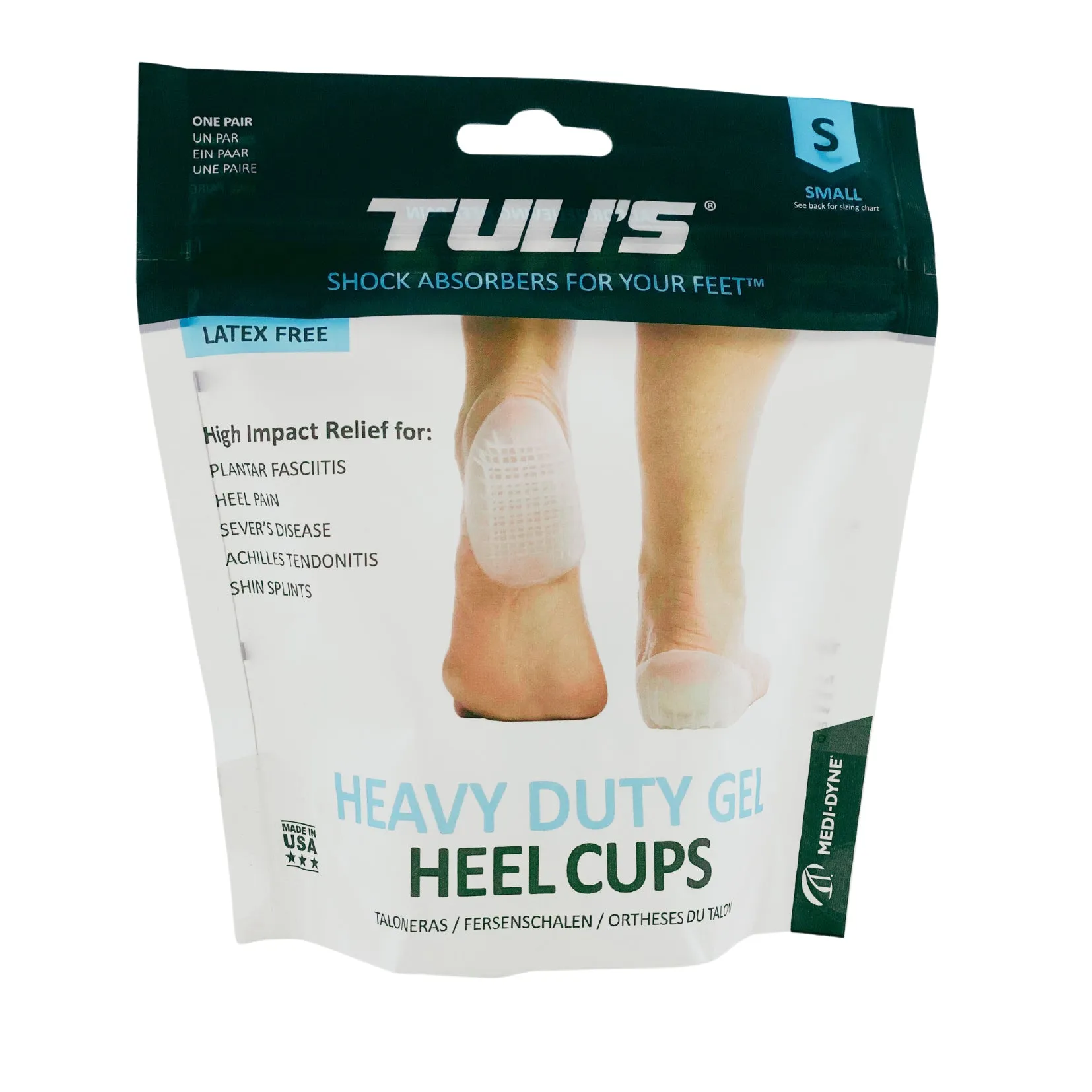 Heavy Duty Gel Heel Cups - Tuli's (1)