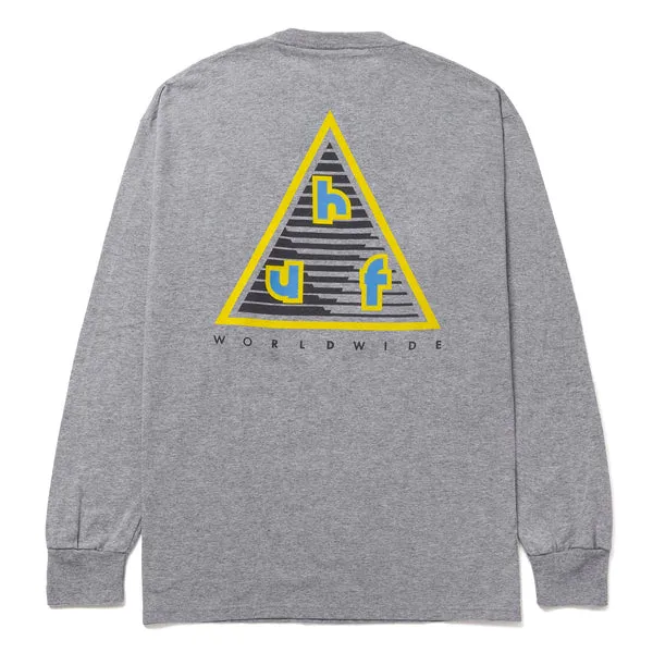 HUF High Adventure LS T-Shirt - Athletic Grey