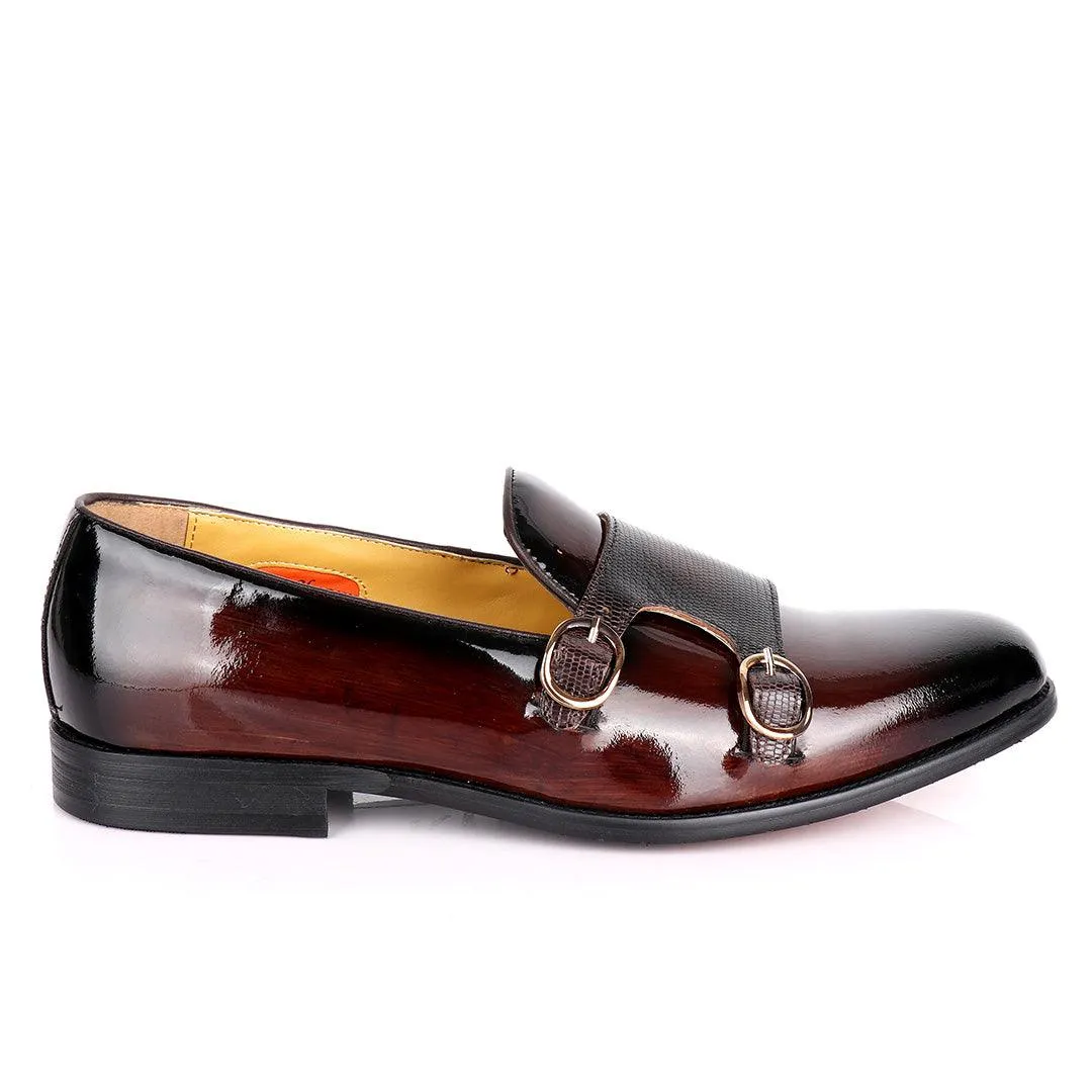 John Mendon Daytonaline Monk straps Leather  Designed