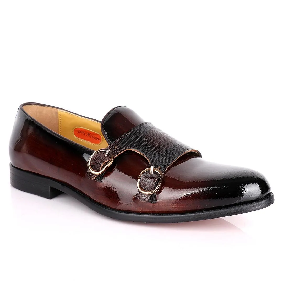 John Mendon Daytonaline Monk straps Leather  Designed