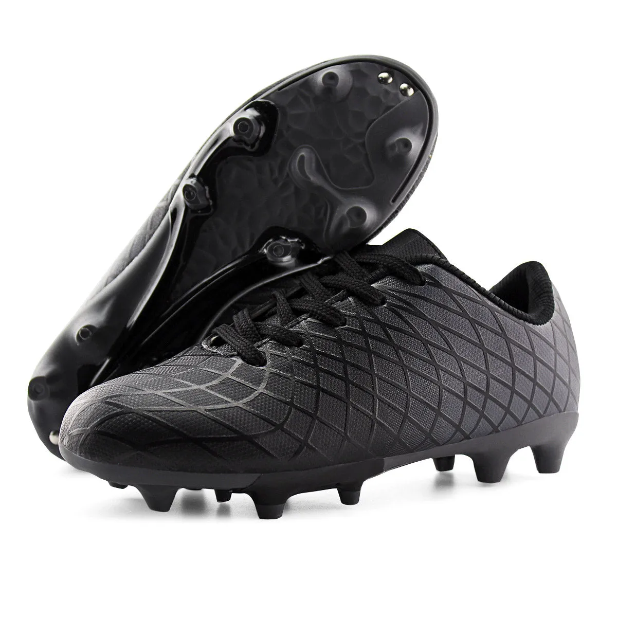 Kids Outdoor Soccer Cleats Lace-up