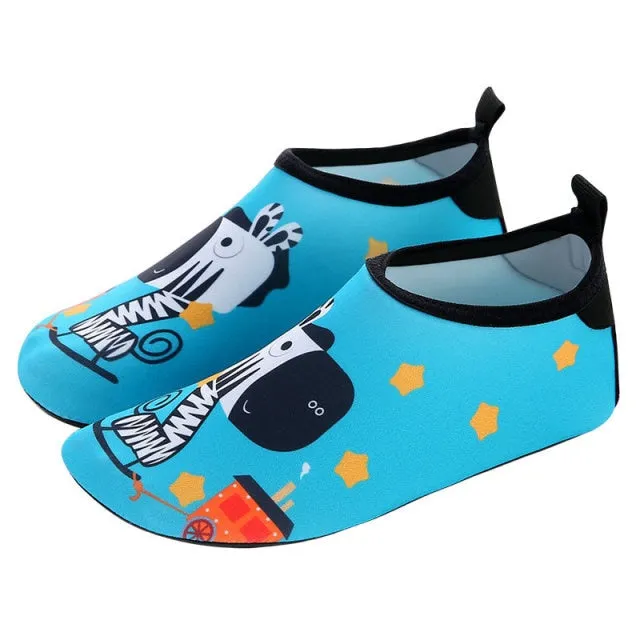 Kids Quick-Drying Aqua Socks Water Shoes - Perfect for Water Sports