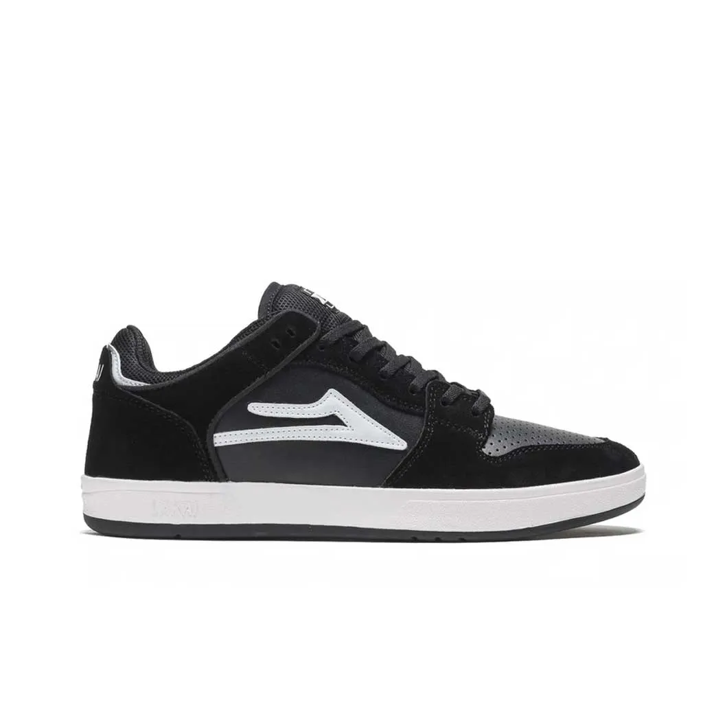 Lakai Telford Low - Black/White Suede