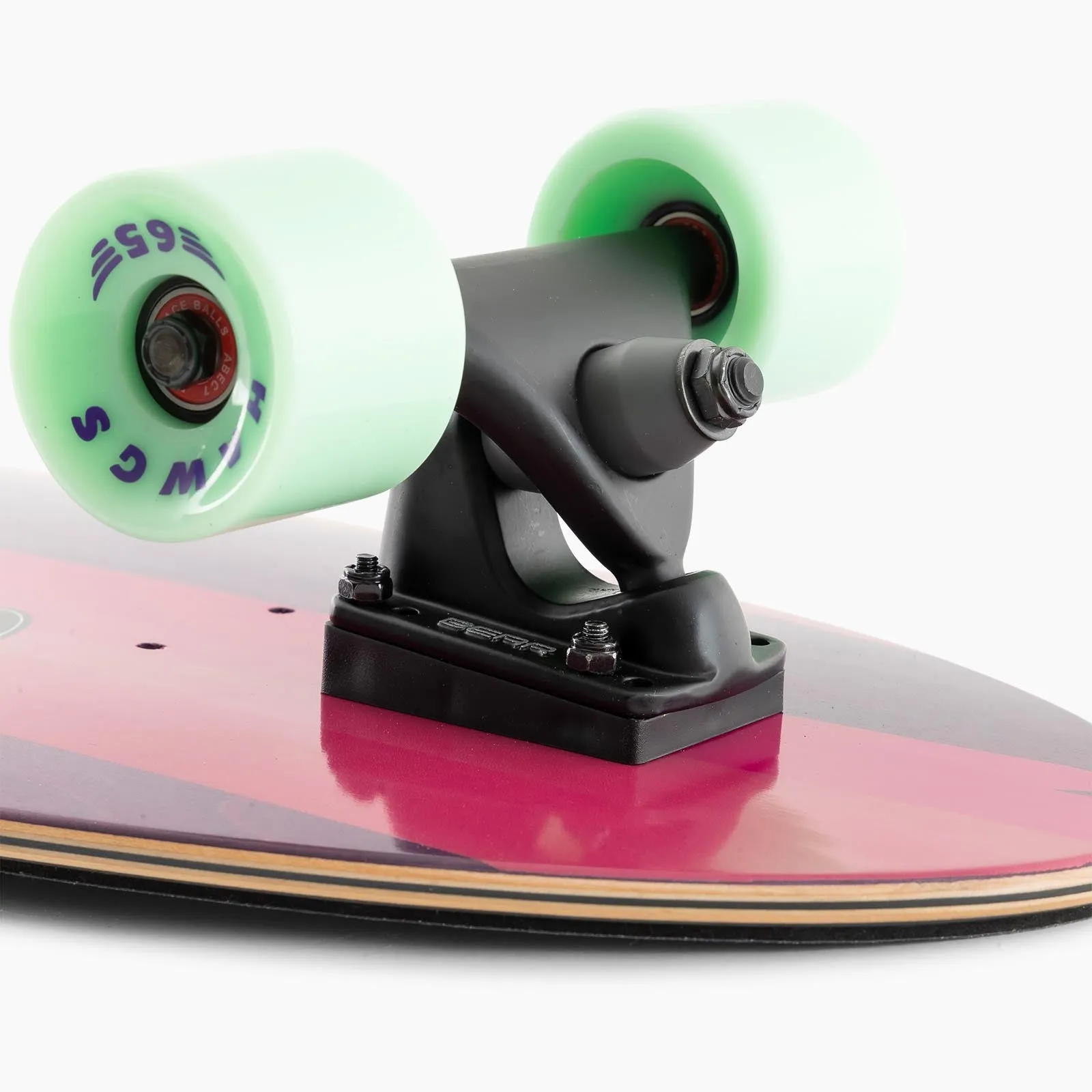 Landyachtz Groveler Purple Surf Skate Cruiser Complete