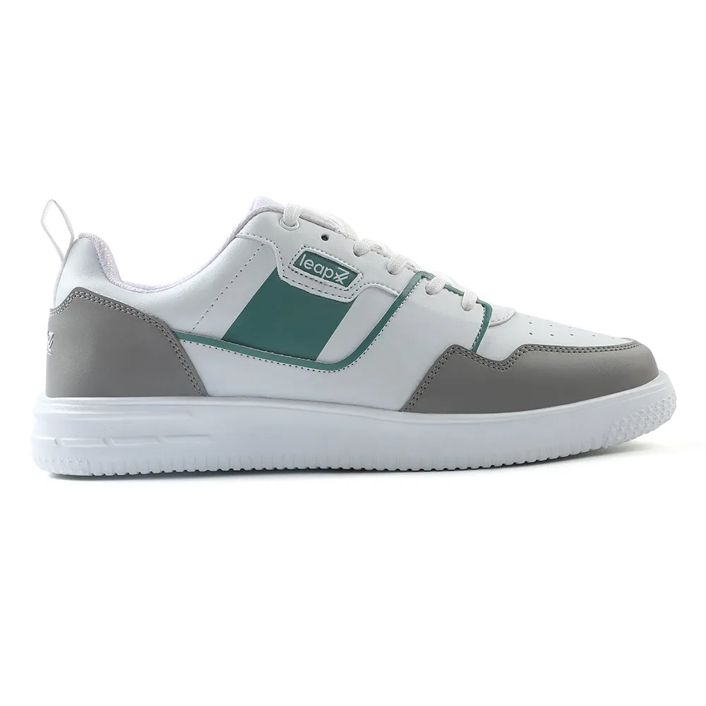 Leap7x Casual White Sneakers For Mens SNOOKIS-2 By Liberty