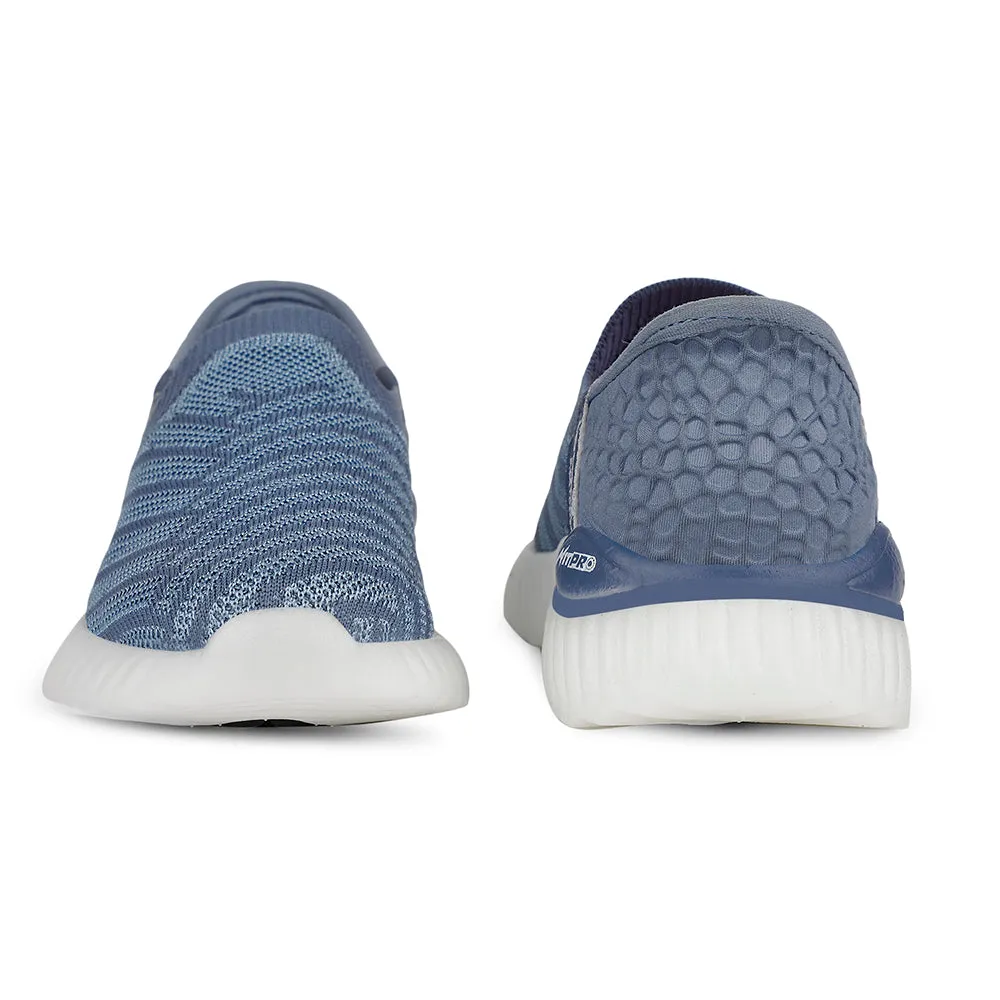 Leap7x Sports Blue Walking Shoes For Women NITRUN-L5 By Liberty