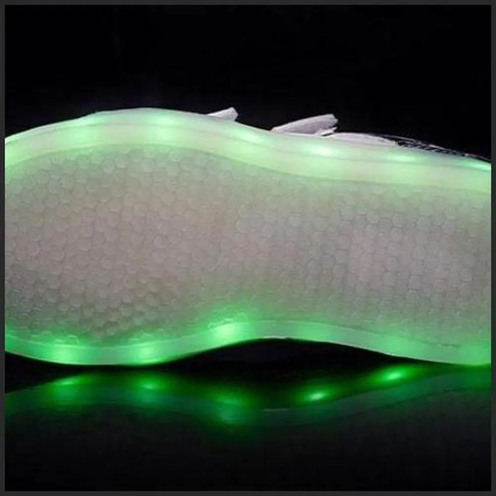 Led Light Children'S Camouflage Shoes - White  | Kids Led Light Shoes  | Led Light Shoes For Girls & Boys