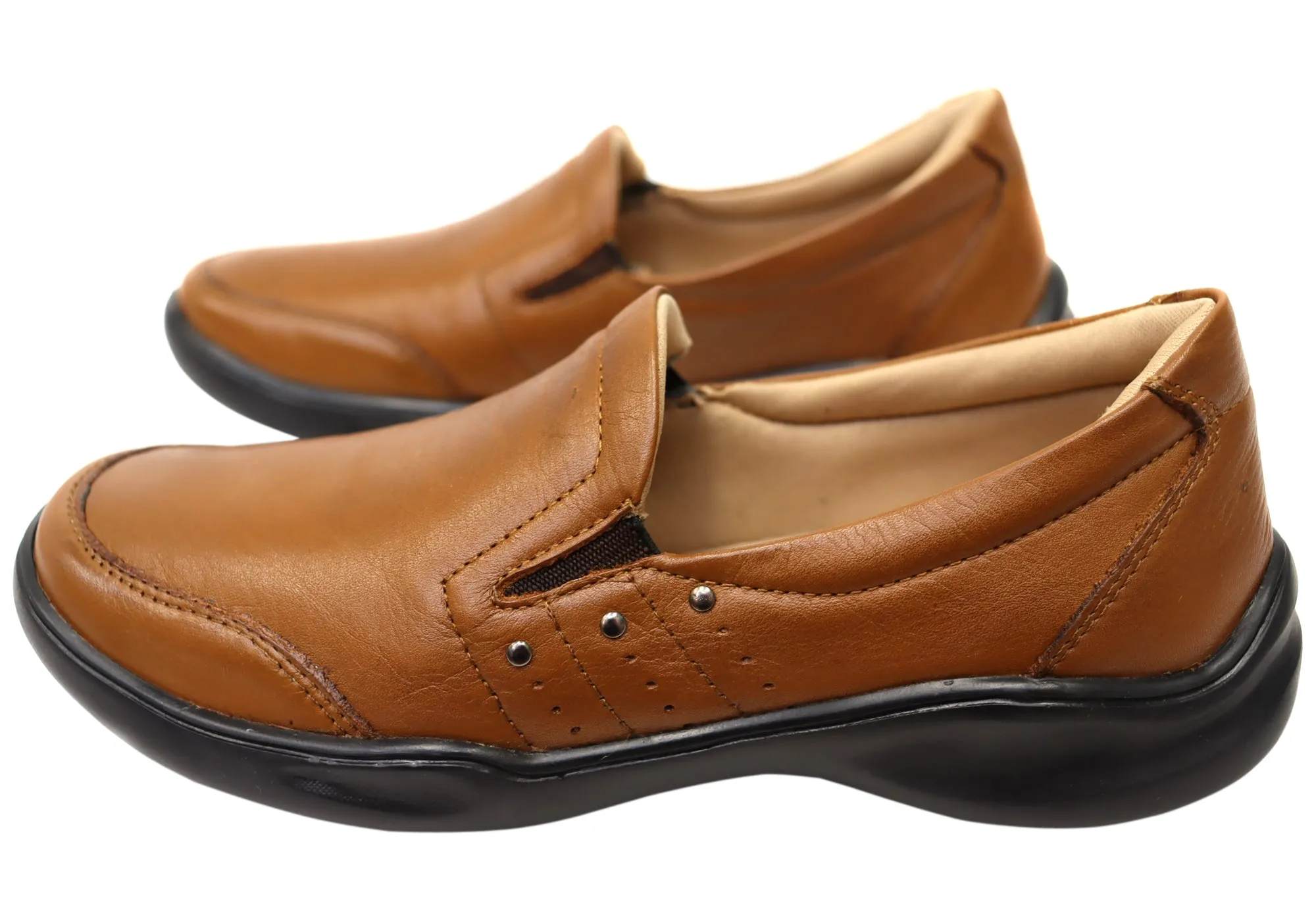 Levecomfort Teresa Womens Brazilian Comfortable Leather Shoes