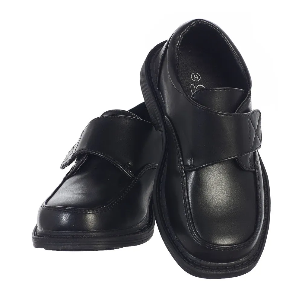 Little Big Boys Black Matte Special Occasion Dress Shoes 11-5 Kids