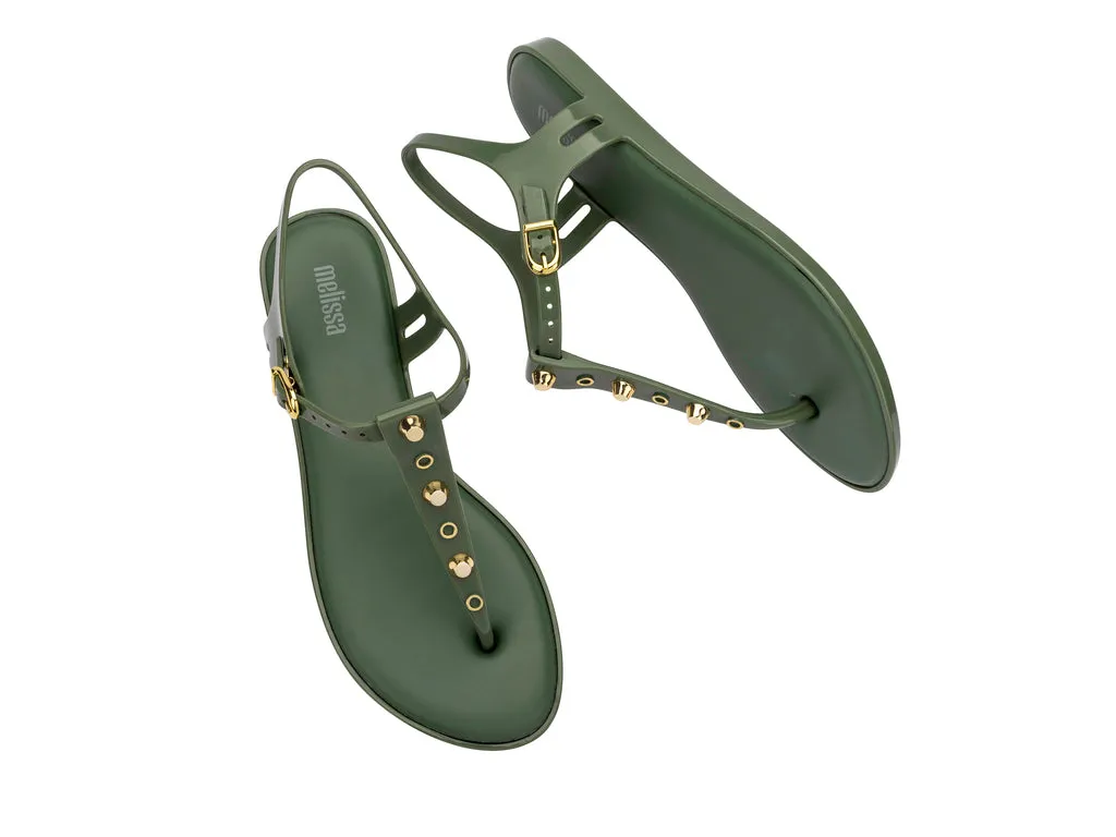 Melissa Solar Studs AD Green Sandal