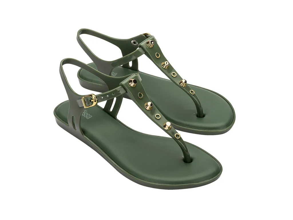 Melissa Solar Studs AD Green Sandal