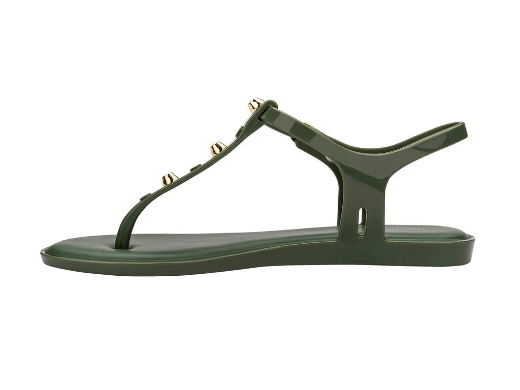 Melissa Solar Studs AD Green Sandal