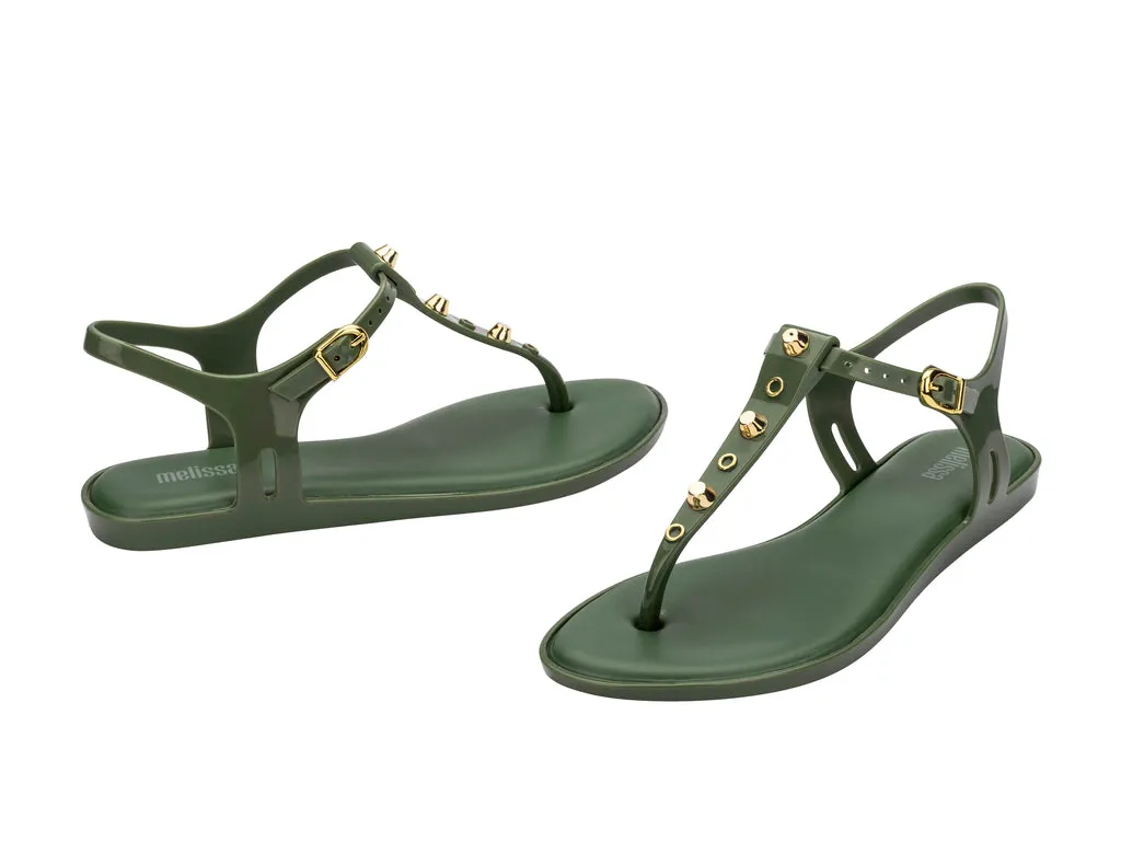 Melissa Solar Studs AD Green Sandal