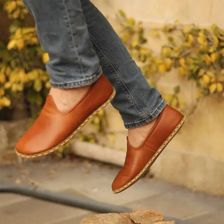 Men's Barefoot Grounding Shoes Antique Brown