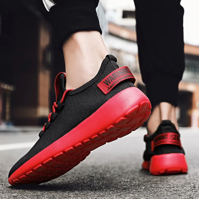 Men's Casual Breathable Running Sports Shoes - GlamzLife