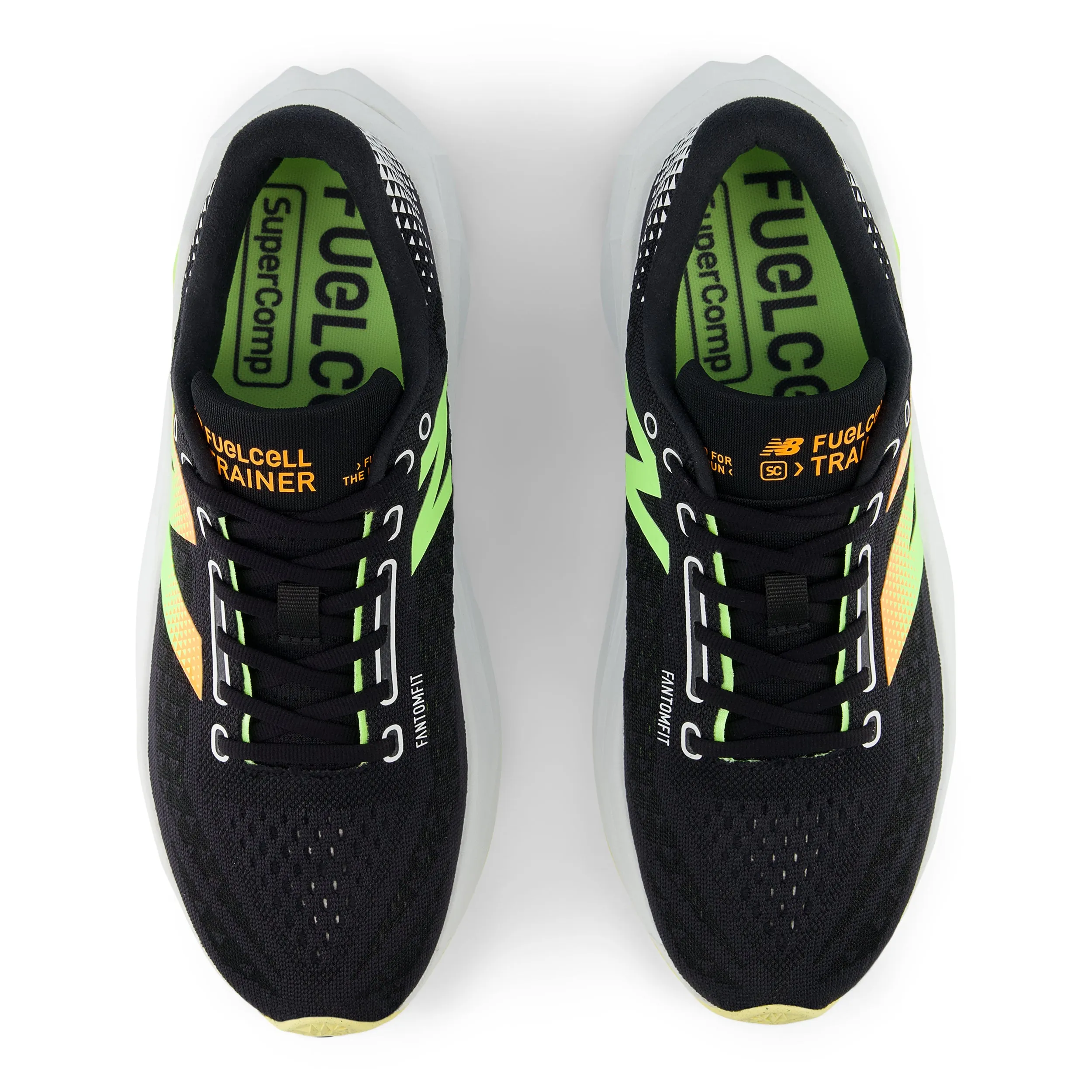 Men's FuelCell SuperComp Trainer v3 (LB - Black/Phantom/Bleached Lime Glo)